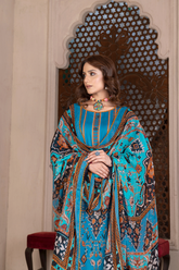 3-PC Unstitched Airjet Printed Lawn Bamber Crinkle Dupatta Rang e Bahar By Wania | WL-453